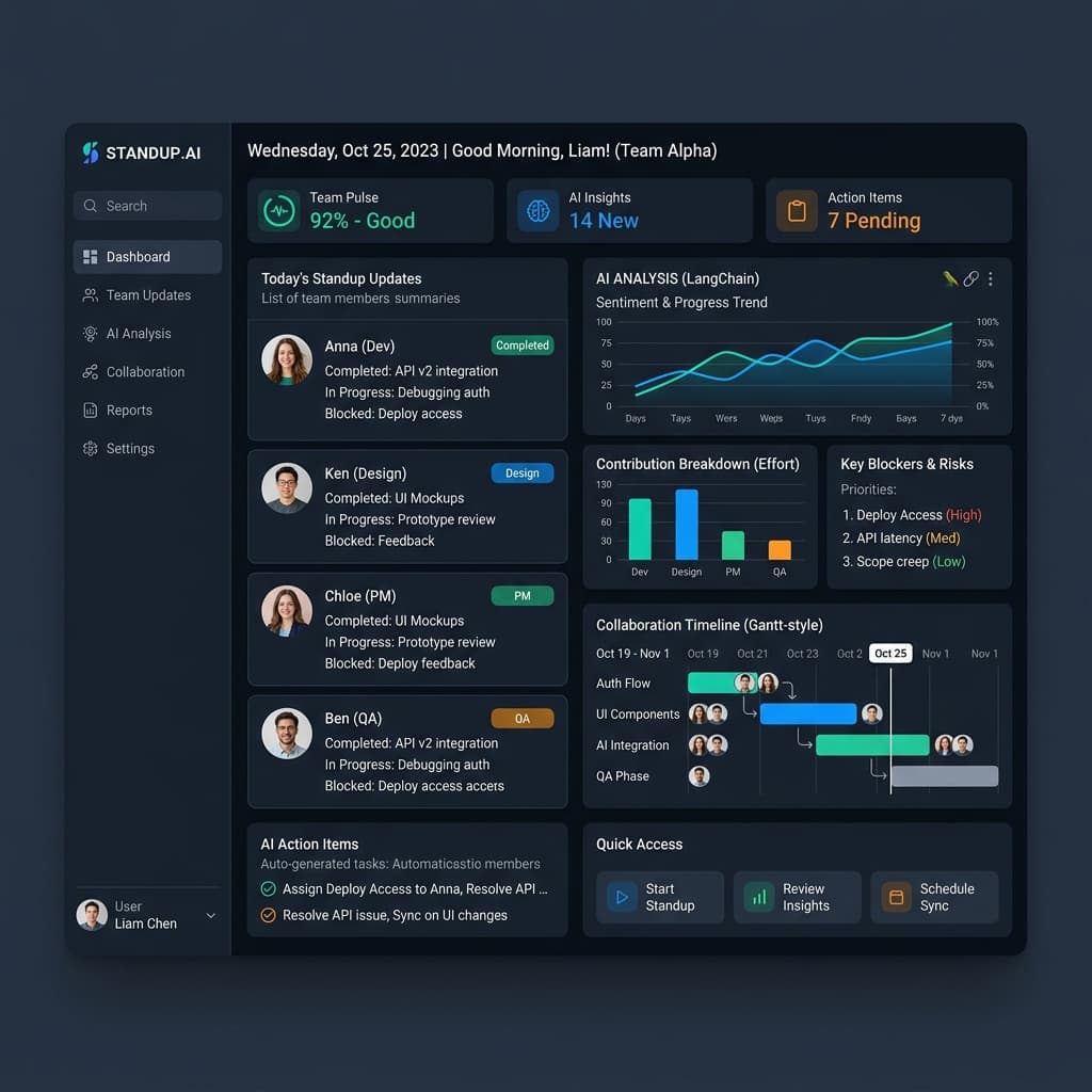 AI Standup Assistant