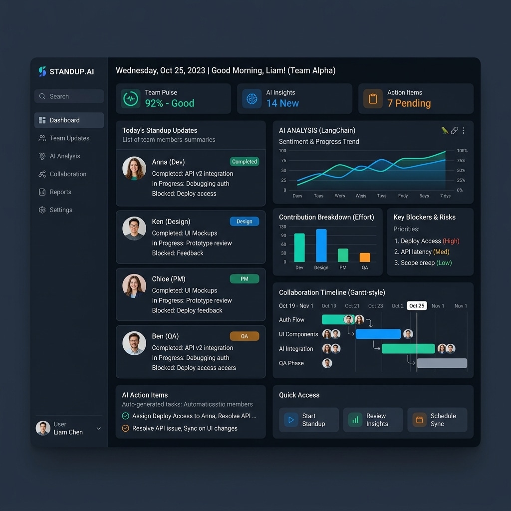 AI Standup Assistant